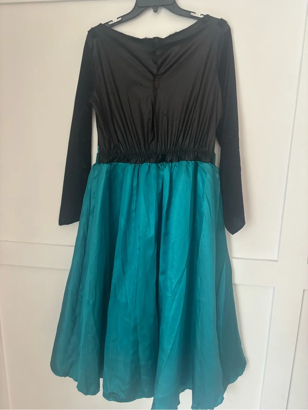 Disney Teal and Black Elsa-Inspired Girls Costume Dress size 12-14